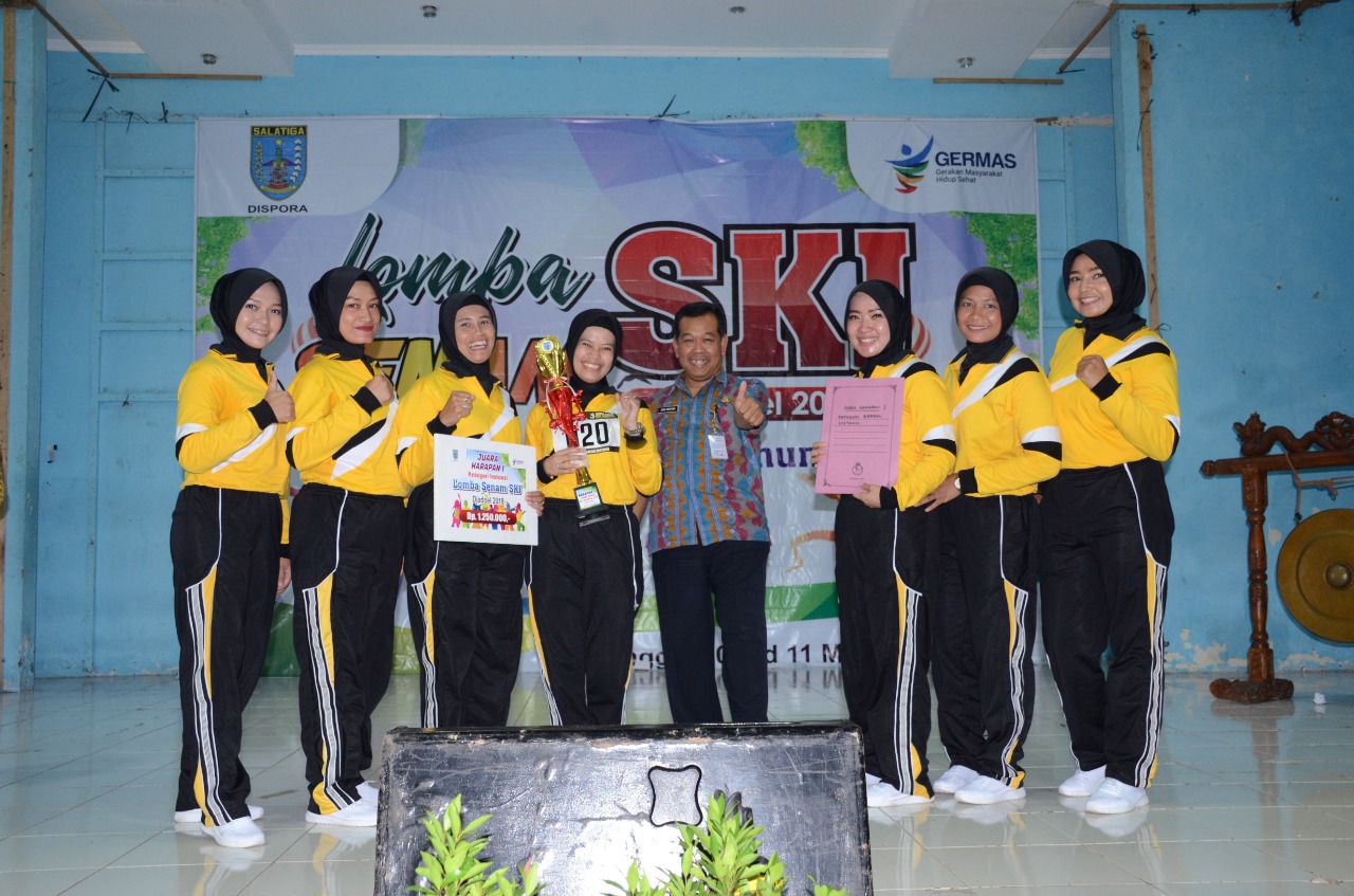 PNS korem 073/Makutarama ikut lomba senam SKJ Djadoel 